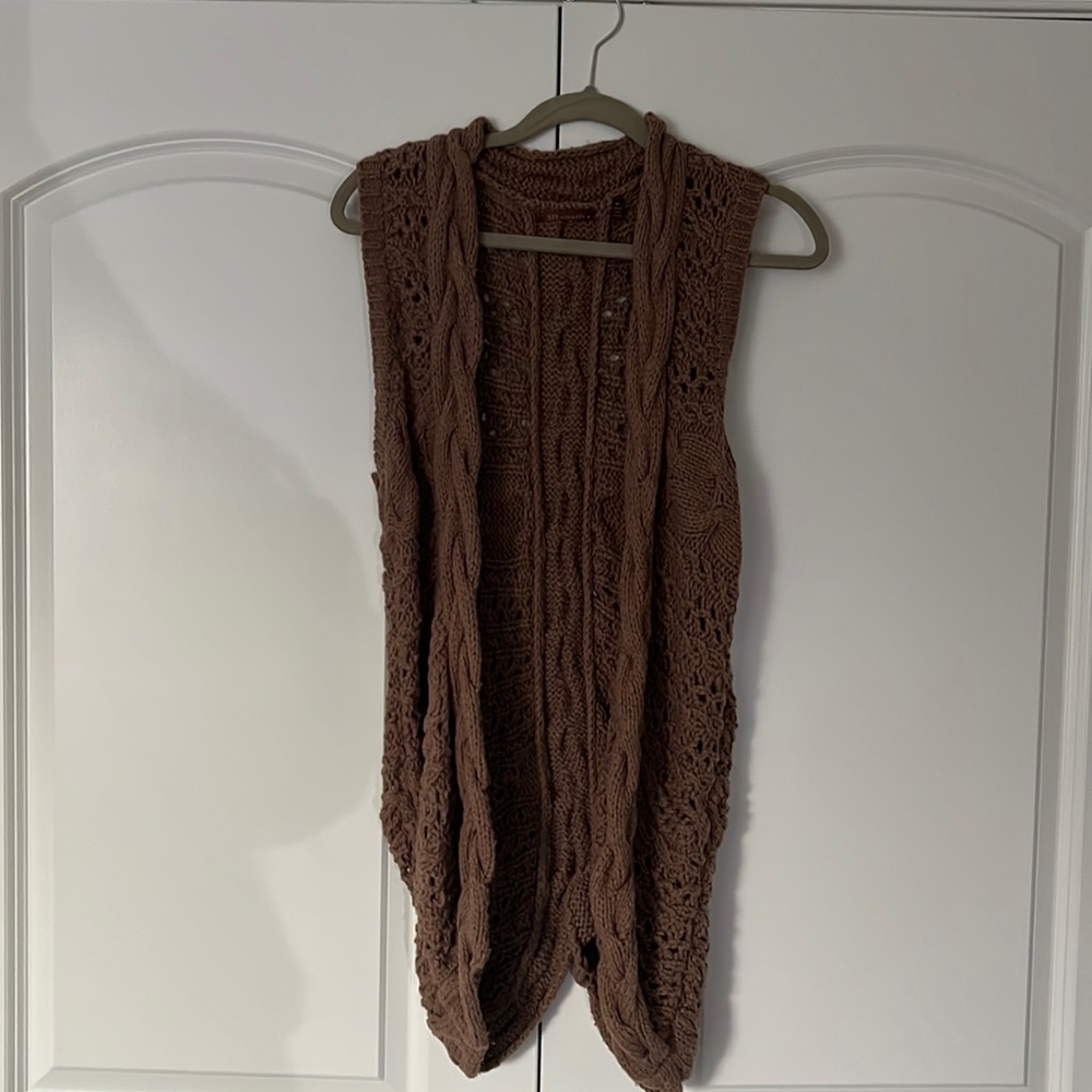525 America Brown Vest, size medium